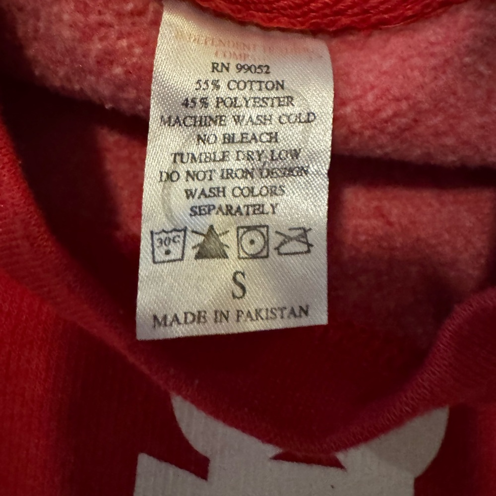 Red Hollywood California Sweatshirt - Picture 6 of 6